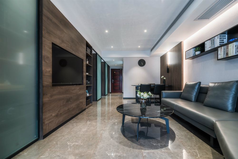 廣州市東方新世界美式風(fēng)格三居室裝修案例