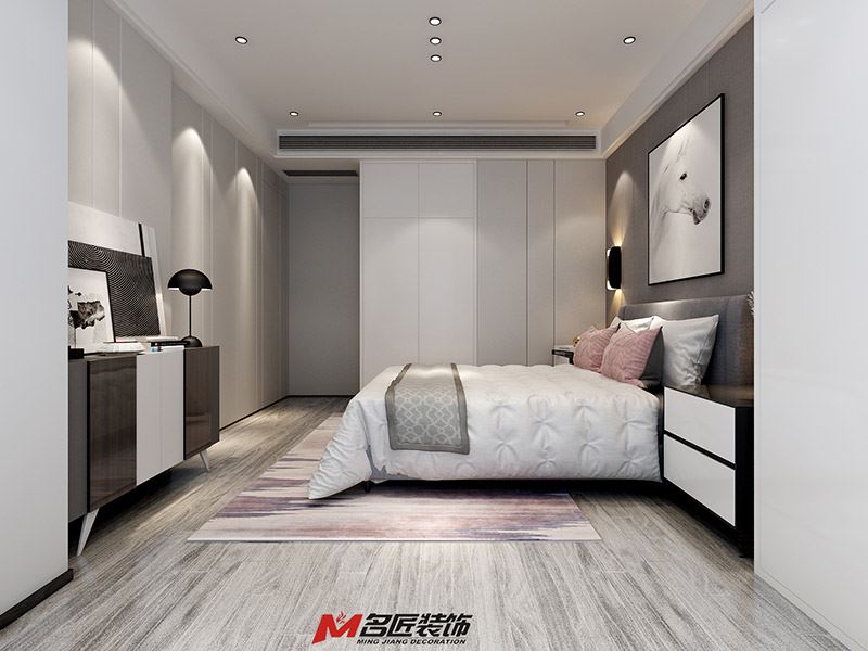 臺(tái)州市北門街機(jī)關(guān)邊現(xiàn)代簡(jiǎn)約風(fēng)格三居室裝修案例