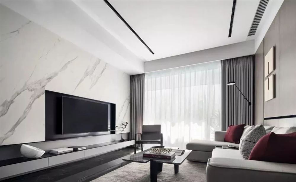 韶關(guān)市沙湖御景現(xiàn)代簡約風(fēng)格三居室裝修案例