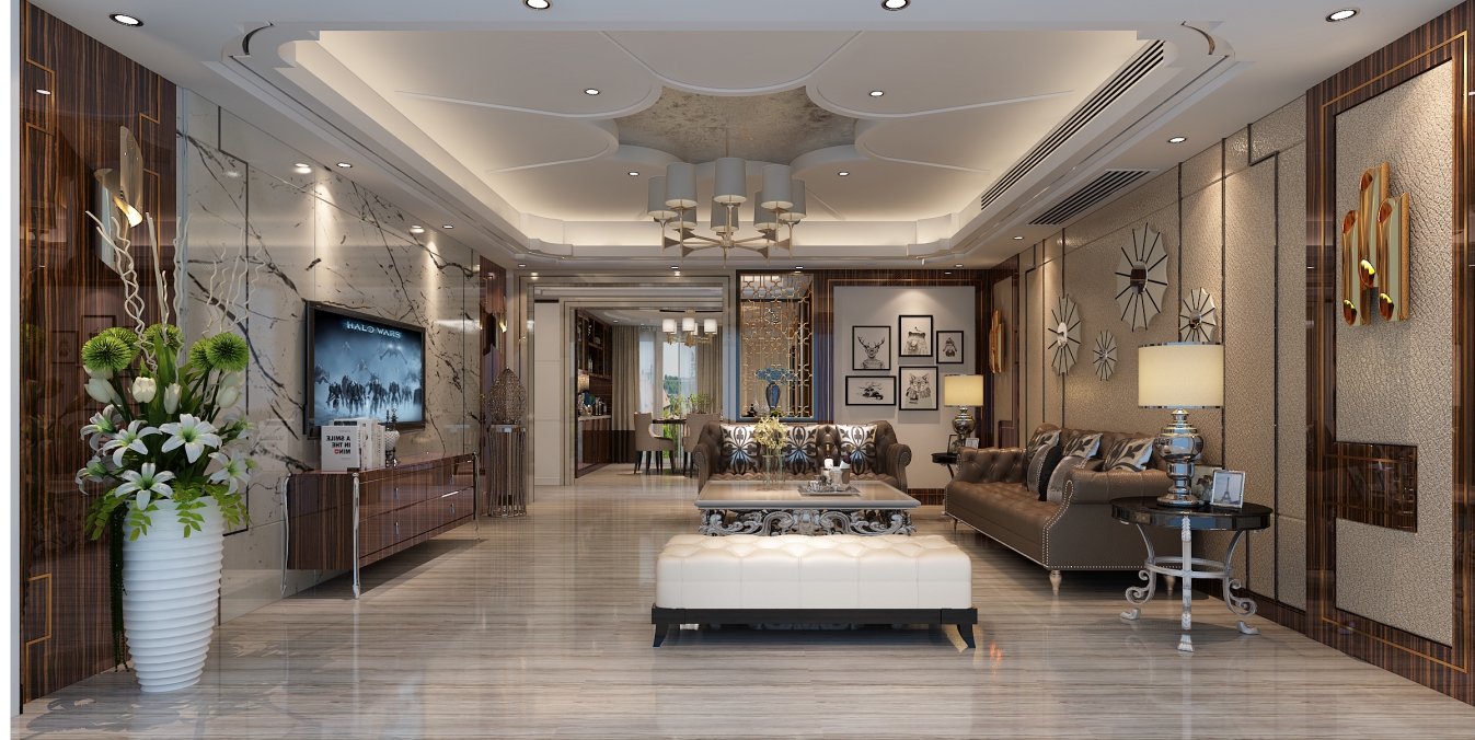 德陽(yáng)市和德春錦歐式風(fēng)格五居室裝修案例