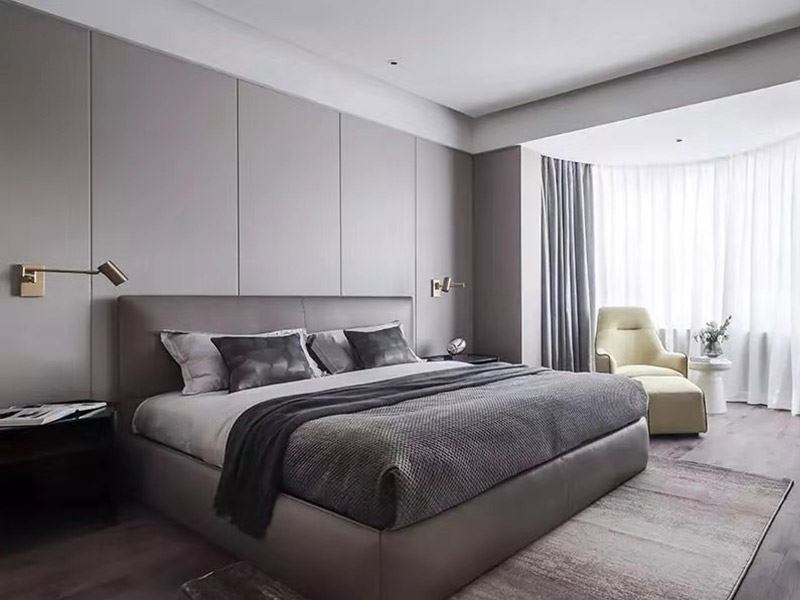 湖州市綠城曉何江南現(xiàn)代簡約風(fēng)格三居室裝修案例