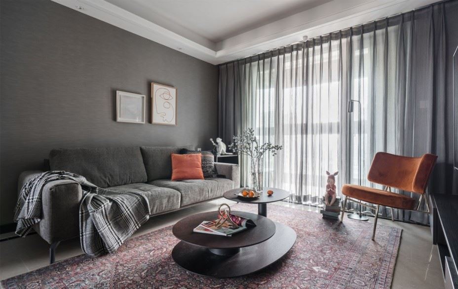 江門(mén)市名門(mén)壹號(hào)現(xiàn)代簡(jiǎn)約風(fēng)格三居室裝修案例