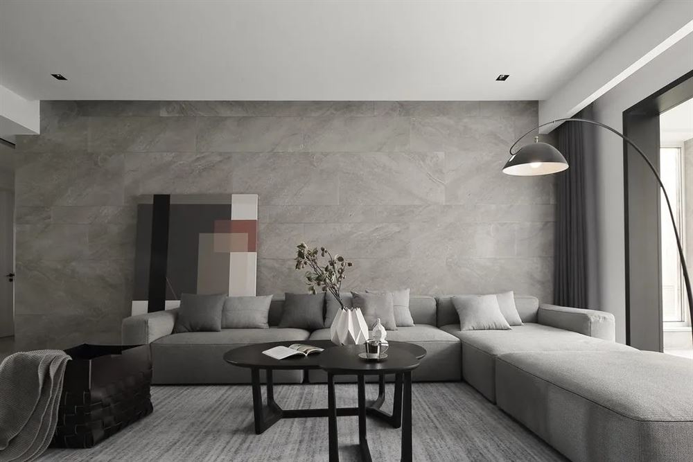 清遠(yuǎn)市荷興廣場輕奢風(fēng)格四居室裝修案例