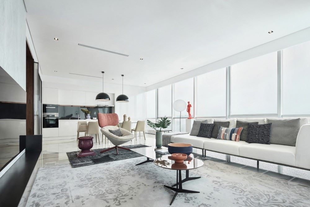 楚雄彝族自治州碧桂園(元謀)現代簡約風格平層裝修案例