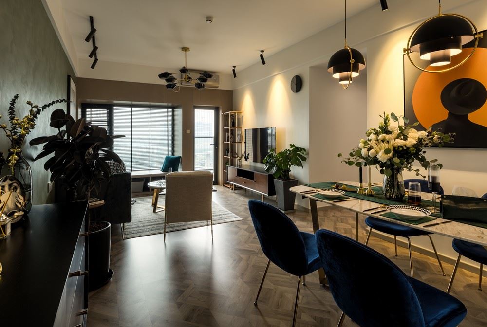 湛江市金科世家其他三居室裝修案例