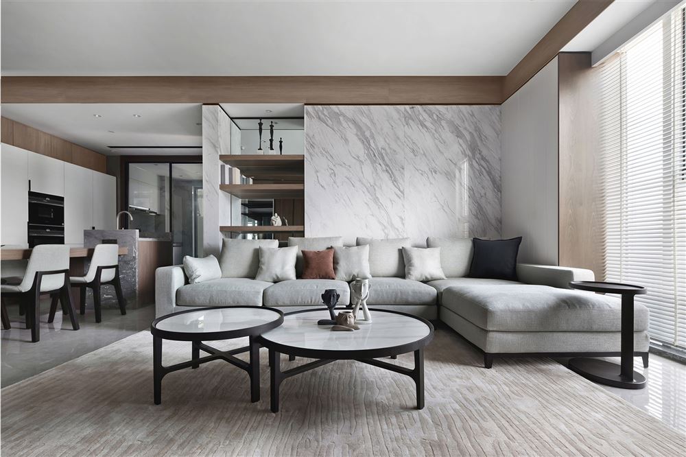 佛山市金茂碧桂園正榮府現(xiàn)代簡約風格四居室裝修案例