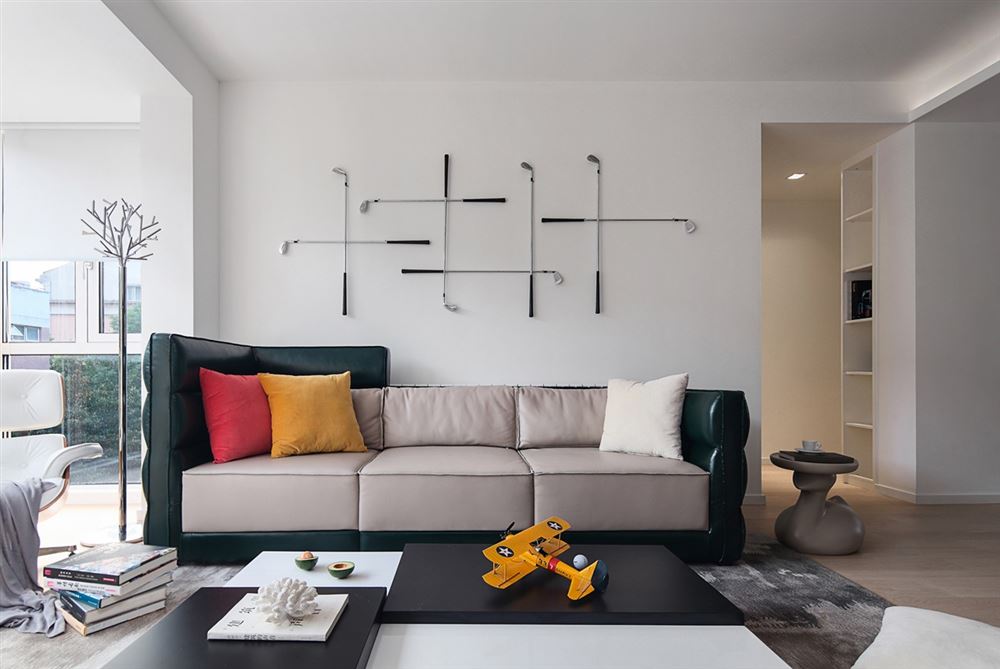 汕頭市萬悅春天園現(xiàn)代簡約風(fēng)格三居室裝修案例