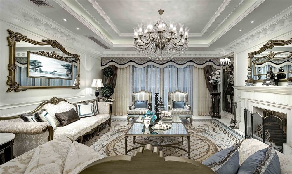 佛山市復(fù)地公園和光其他四居室裝修案例