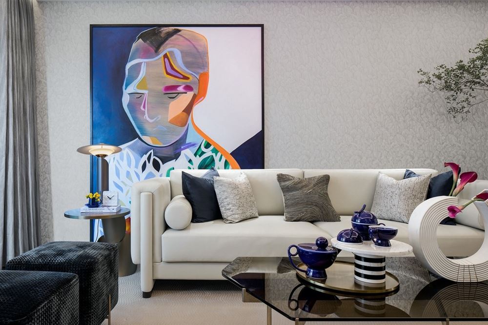 江門市時代春樹里新中式風(fēng)格三居室裝修案例