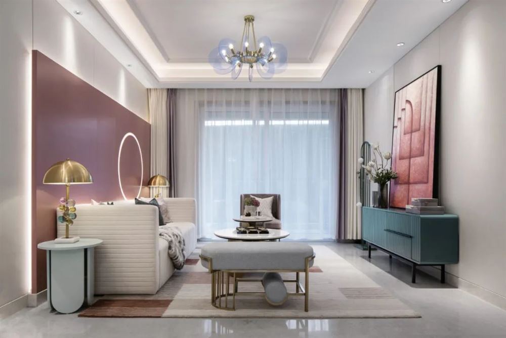 江門市星海灣華庭北歐風(fēng)格三居室裝修案例