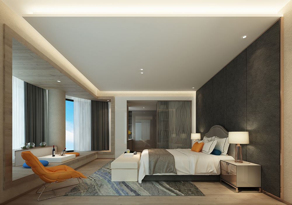 廣州市淘金路小區(qū)現(xiàn)代簡約風(fēng)格平層裝修案例