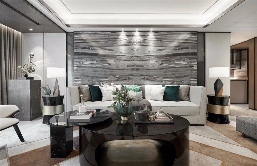 廣州市富力天朗明居輕奢風(fēng)格四居室裝修案例