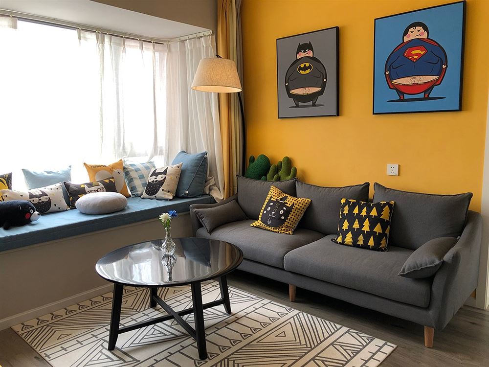 廣州市保利天悅北歐風(fēng)格三居室裝修案例