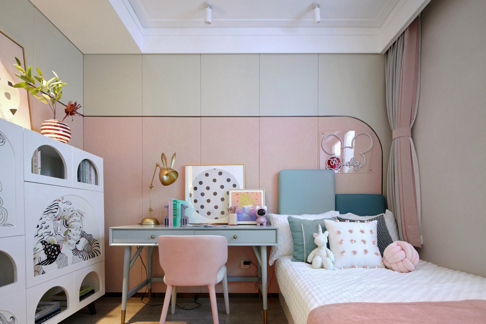 現(xiàn)代簡約風格室內設計家裝案例-兒童房