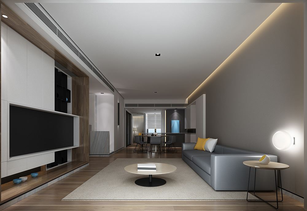 廣州市美林湖國(guó)際社區(qū)別墅輕奢風(fēng)格四居室裝修案例