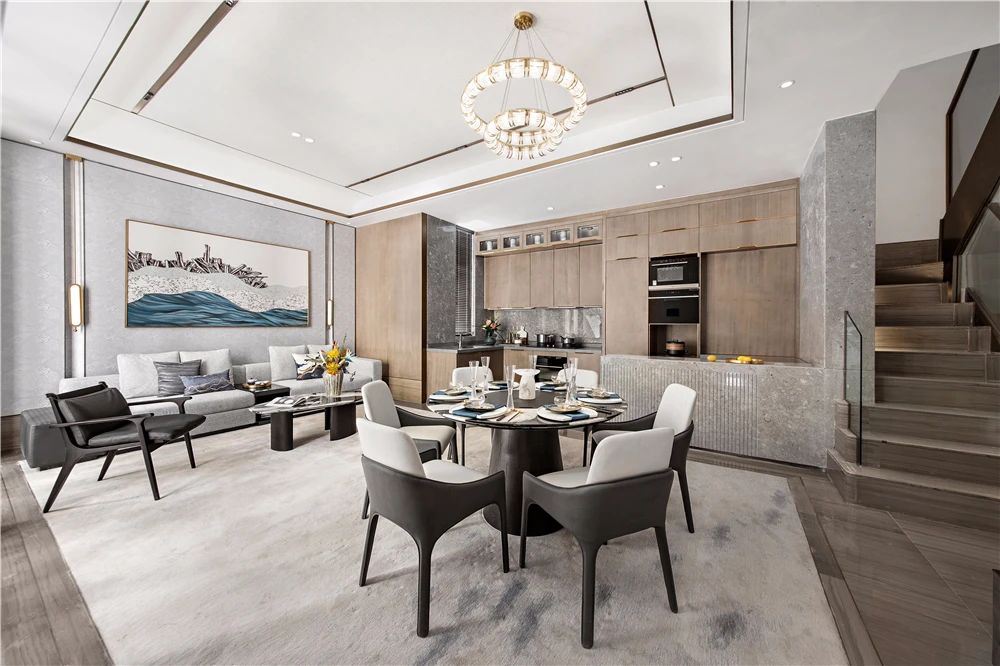 佛山市金茂碧桂園正榮府新中式風格別墅裝修案例