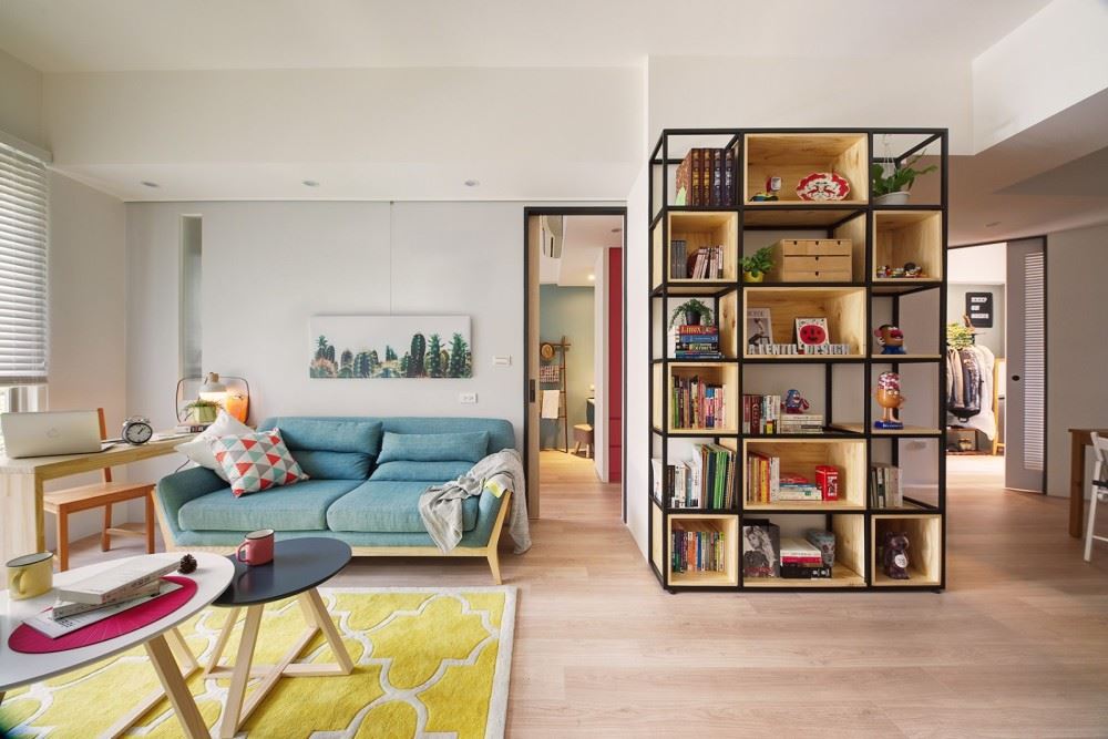 臺(tái)州市北門街機(jī)關(guān)邊現(xiàn)代風(fēng)格二居室裝修案例