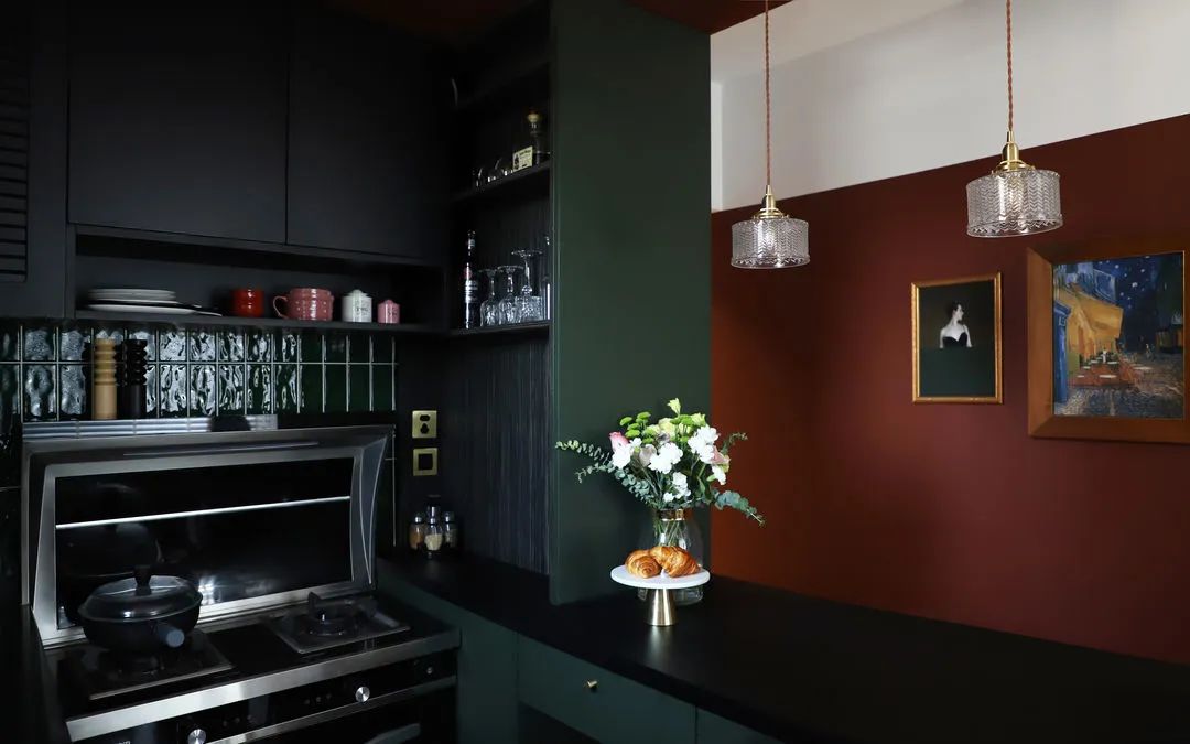 現(xiàn)代前衛(wèi)風格家裝設計室內(nèi)裝修效果圖-廚房