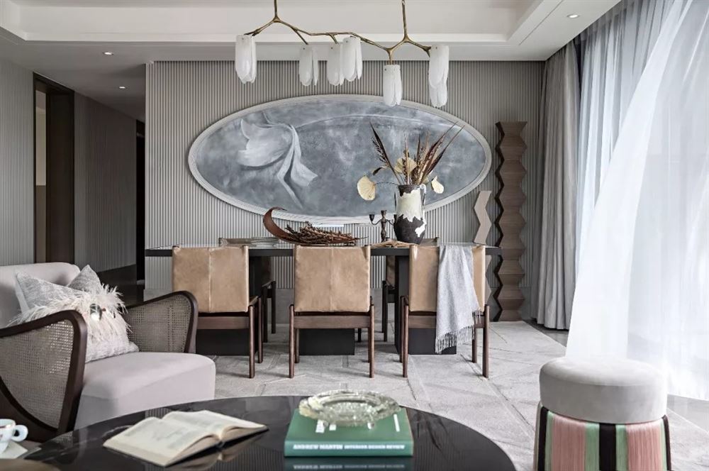 湛江市萬豪世家現(xiàn)代簡約風(fēng)格三居室裝修案例