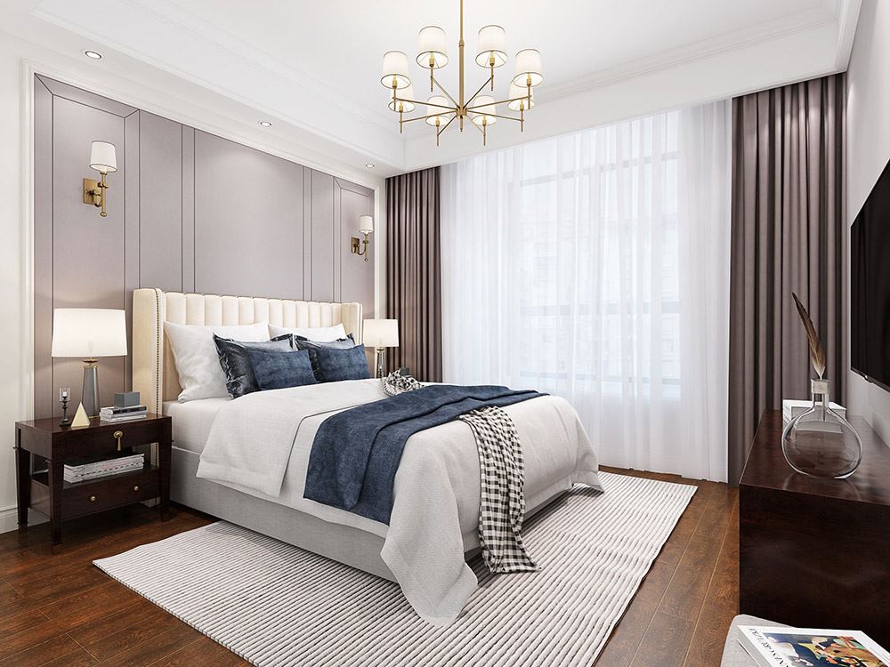 臺州市濱海苑現(xiàn)代簡約風格二居室裝修案例