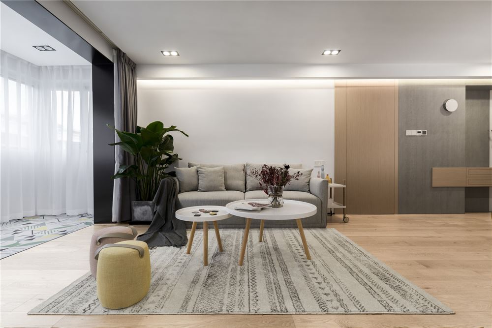 佛山市高明碧桂園&middot;花城薈北歐風(fēng)格四居室裝修案例