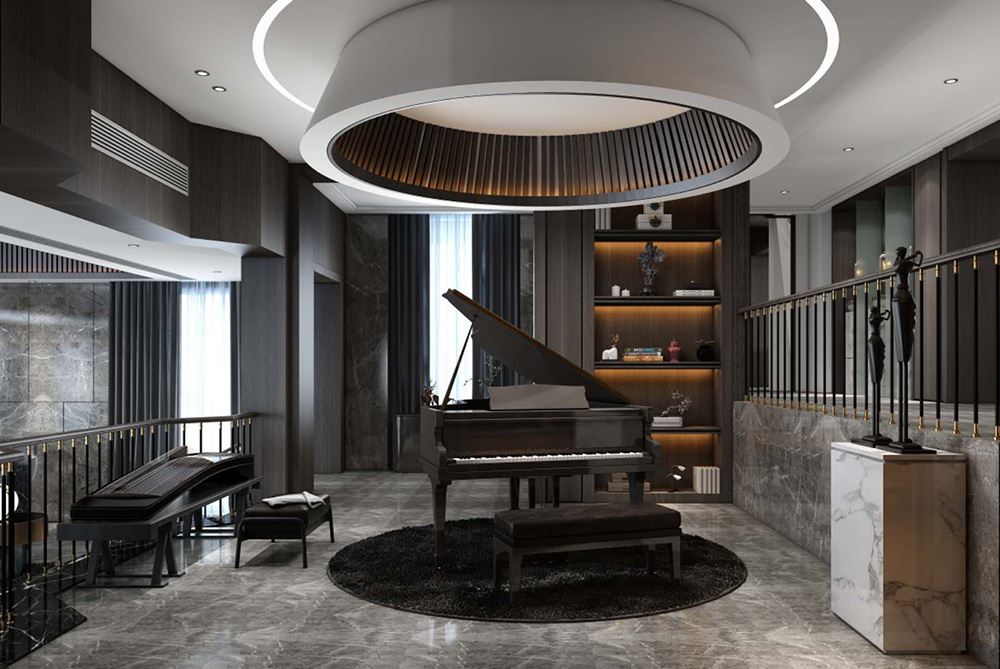 衢州市樂業(yè)景觀輕奢風(fēng)格別墅裝修案例