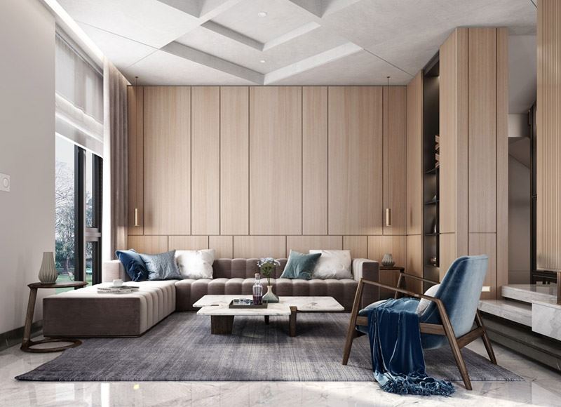 江門市碧桂園翡翠香堤新中式風(fēng)格別墅裝修案例