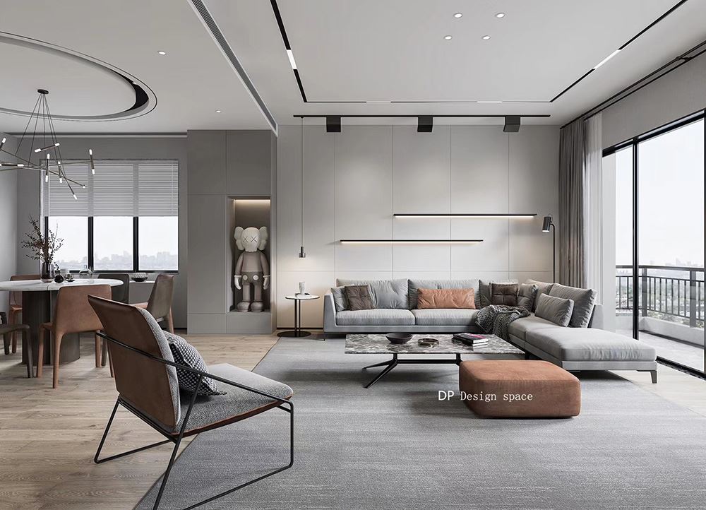 佛山市金茂綠島湖現(xiàn)代簡(jiǎn)約風(fēng)格別墅裝修案例