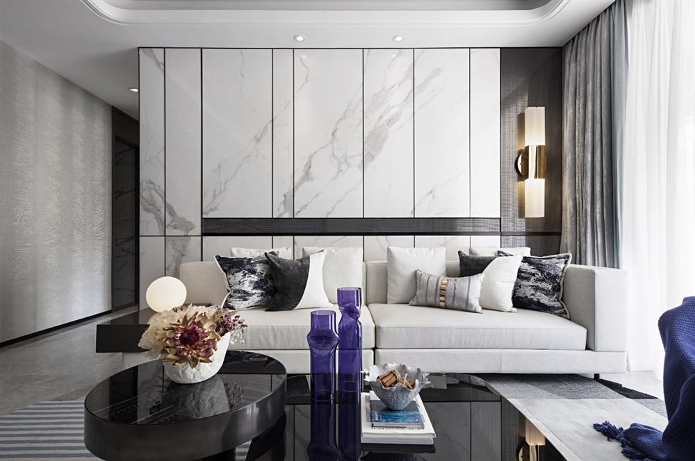 佛山市復(fù)地公園和光輕奢風(fēng)格別墅裝修案例