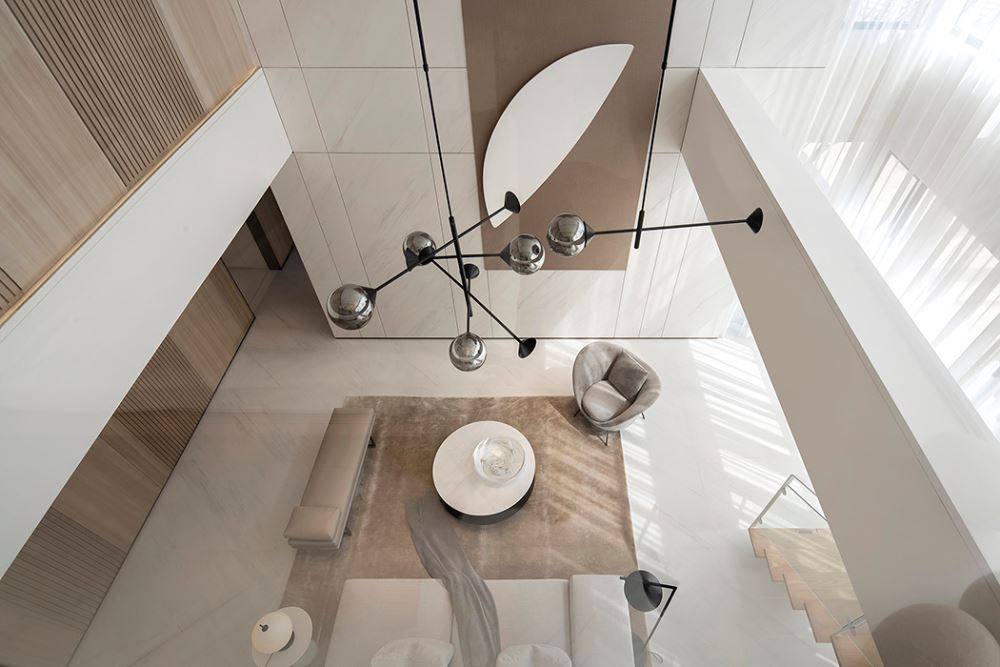 佛山市廣佛新世界花園洋房輕奢風(fēng)格復(fù)式裝修案例