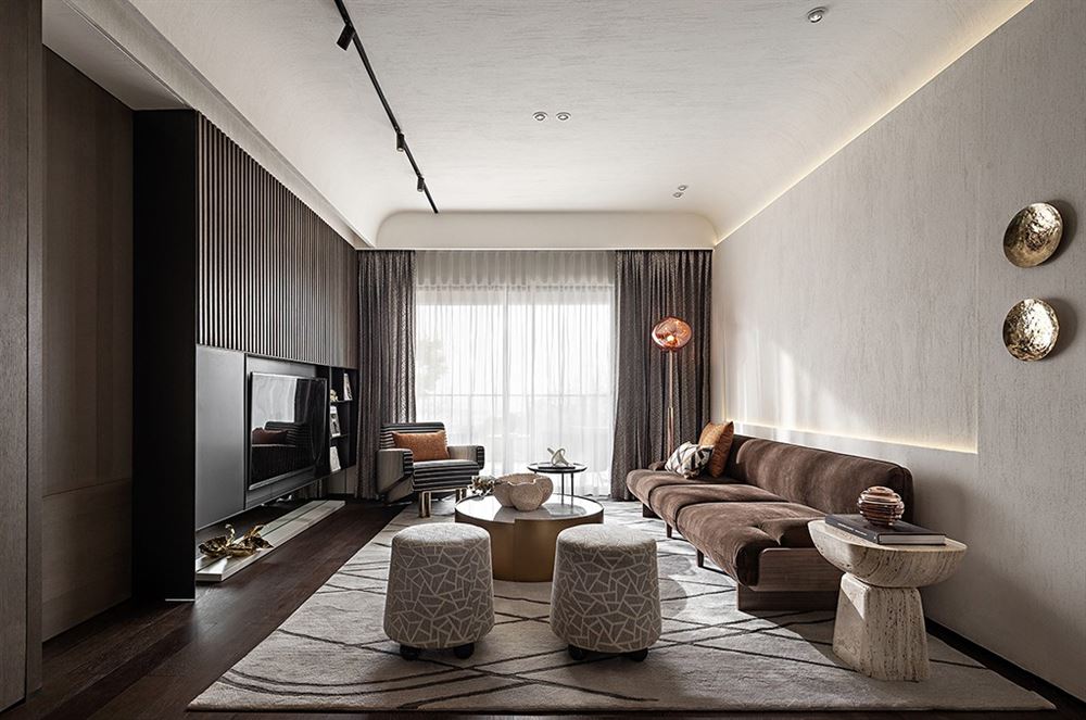 昭通市城市花園現(xiàn)代簡(jiǎn)約風(fēng)格四居室裝修案例