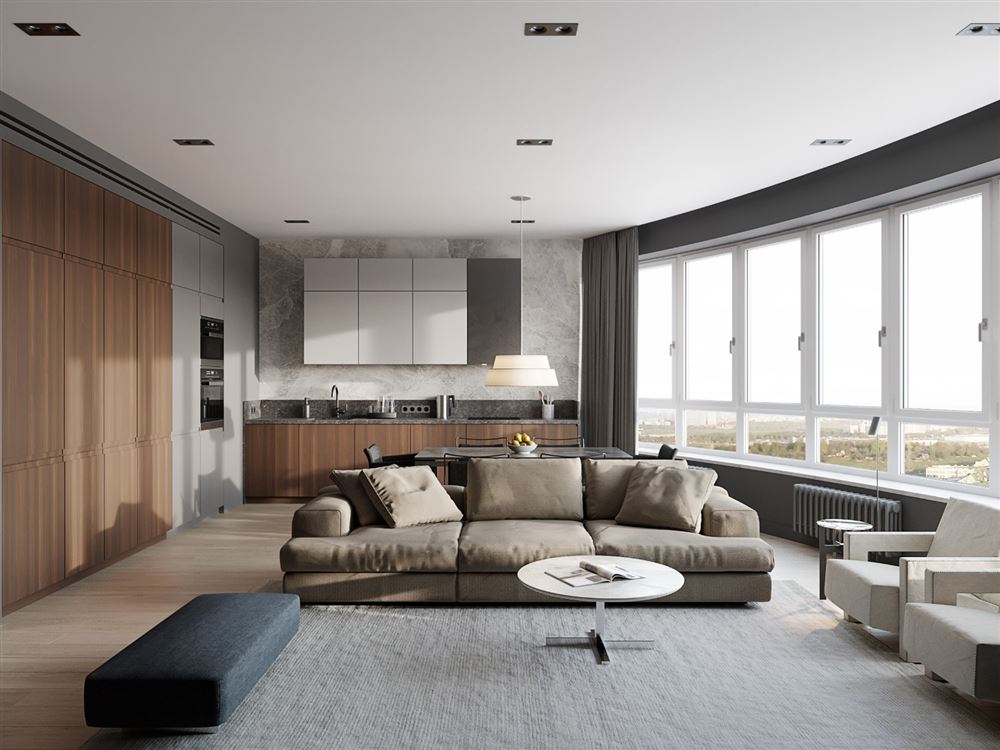 佛山市碧桂園智慧慢城歐式風(fēng)格三居室裝修案例