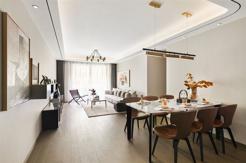 佛山市保利閱江臺(tái)北歐風(fēng)格三居室裝修案例