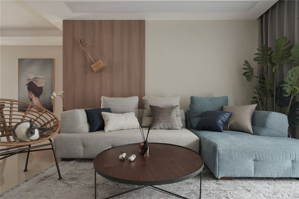 陽江市中集國(guó)際城五期北歐風(fēng)格二居室裝修案例