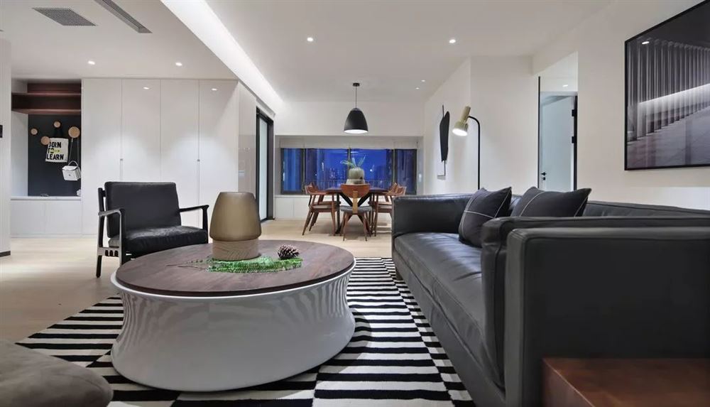 佛山市保利清能和府北歐風格三居室裝修案例