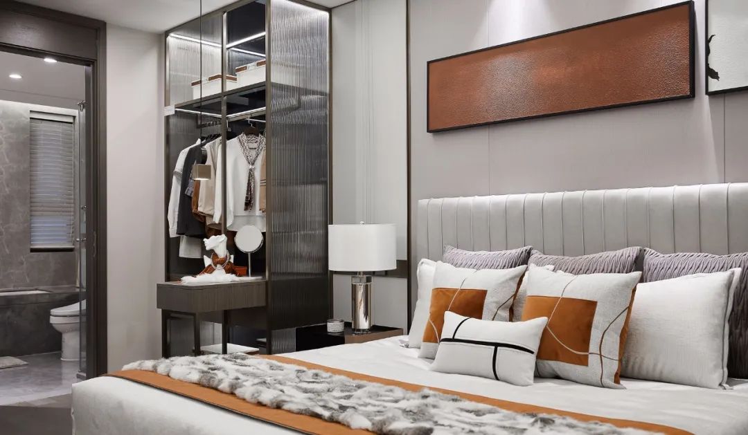 現(xiàn)代簡約風格室內設計家裝案例-臥室