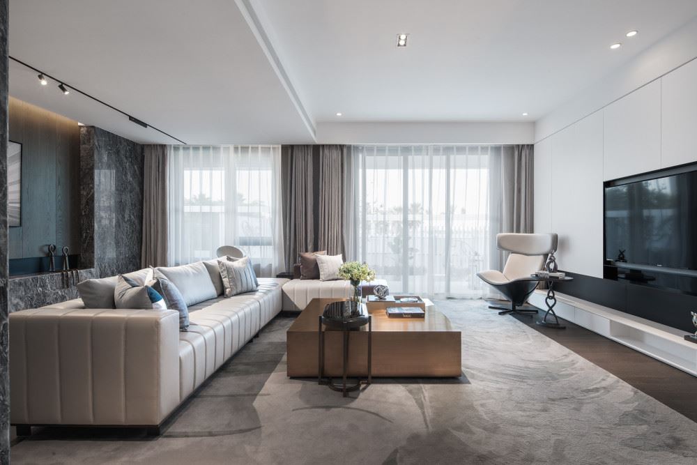 佛山市越秀御湖臺(tái)北歐風(fēng)格別墅裝修案例