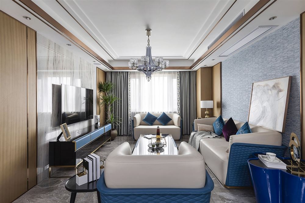 佛山市碧桂園&middot;鳳凰灣歐式風格三居室裝修案例