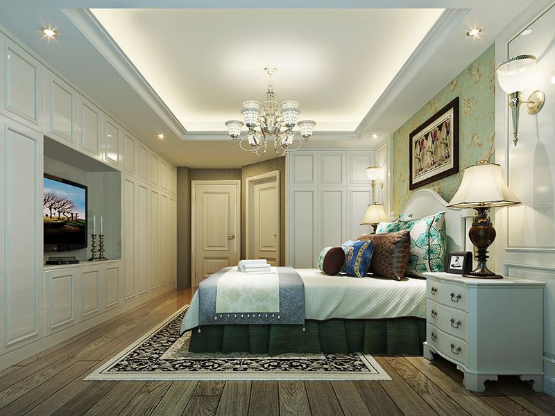 河源市東江灣江灣明珠現(xiàn)代簡約風格三居室裝修案例