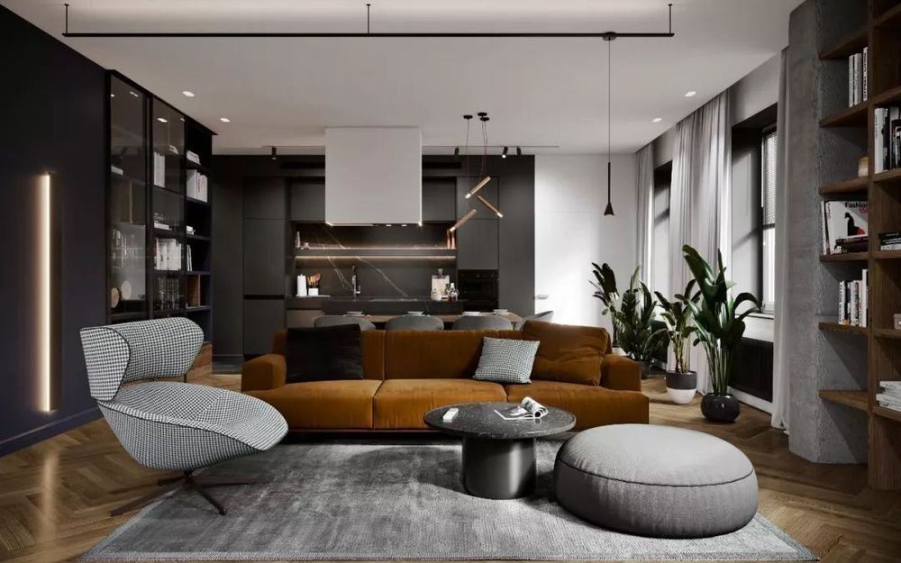 昭通市濱江首座北歐風(fēng)格三居室裝修案例