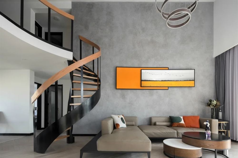 清遠(yuǎn)市大豐豪庭現(xiàn)代簡(jiǎn)約風(fēng)格復(fù)式裝修案例