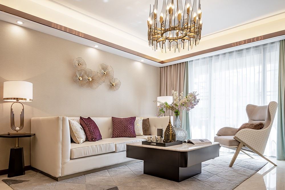 佛山市保利維塔現(xiàn)代簡(jiǎn)約風(fēng)格四居室裝修案例