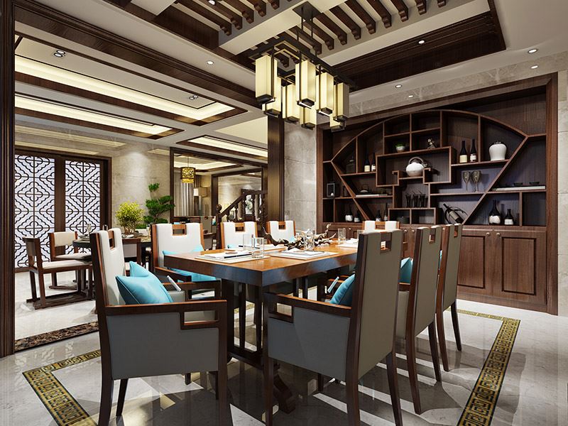 泰州市寶麗廣場新古典風(fēng)格三居室裝修案例