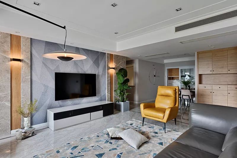 佛山市龍光&middot;玖悅灣現(xiàn)代簡約風(fēng)格三居室裝修案例