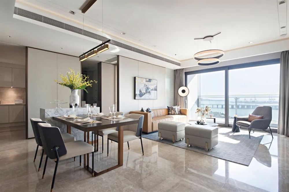 佛山市招商曦岸歐式風(fēng)格三居室裝修案例