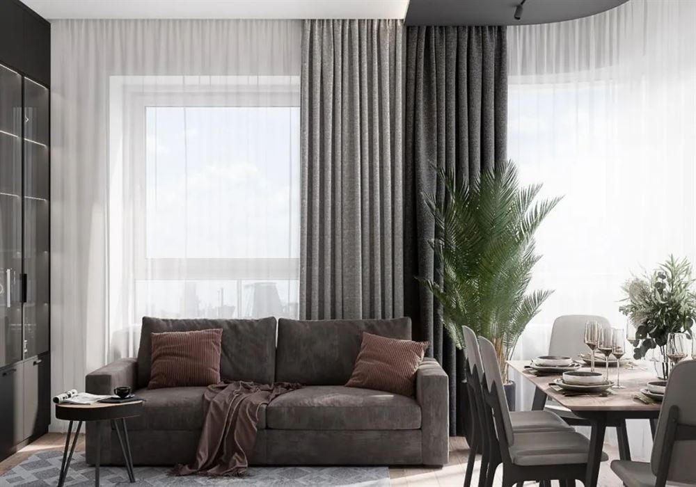 廣州市東華東路小區(qū)輕奢風(fēng)格三居室裝修案例