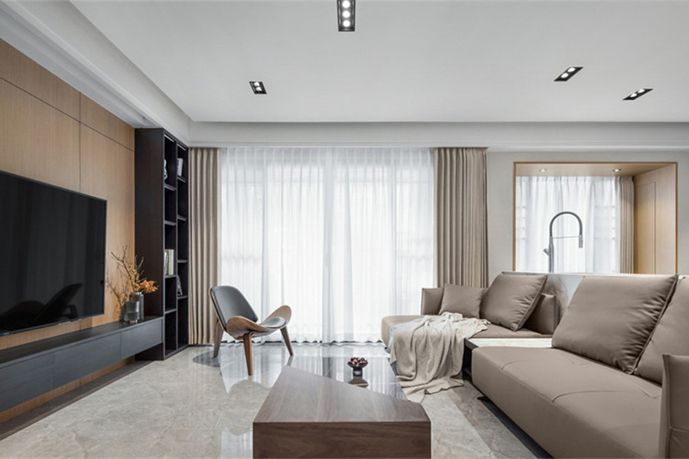 廣州市廟前西街小區(qū)輕奢風(fēng)格三居室裝修案例