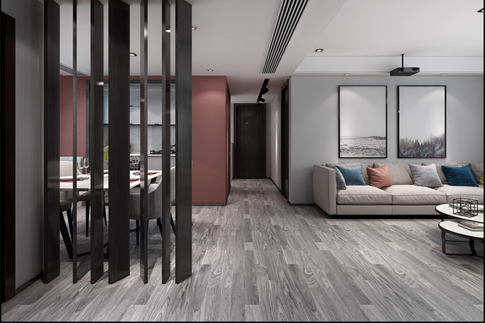 合肥市新錦成&middot;拾光云錦現(xiàn)代簡約風(fēng)格三居室裝修案例