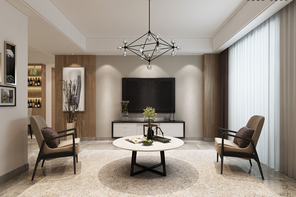 合肥市徽創(chuàng)金悅&middot;江南郡現(xiàn)代簡約風(fēng)格三居室裝修案例