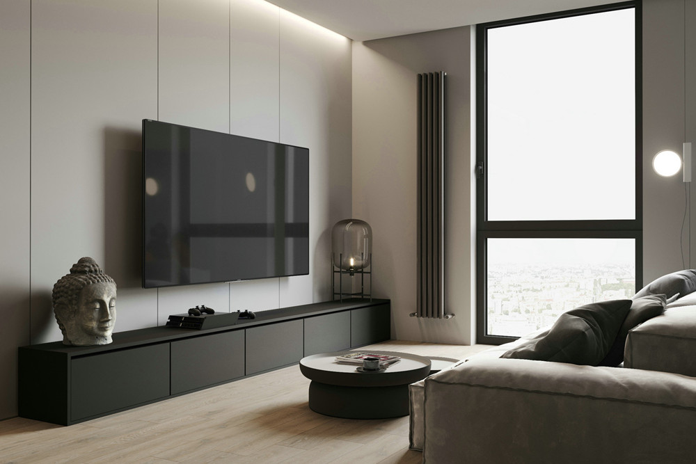 嘉興市龍光&middot;西塘江南大境現(xiàn)代簡約風(fēng)格二居室裝修案例